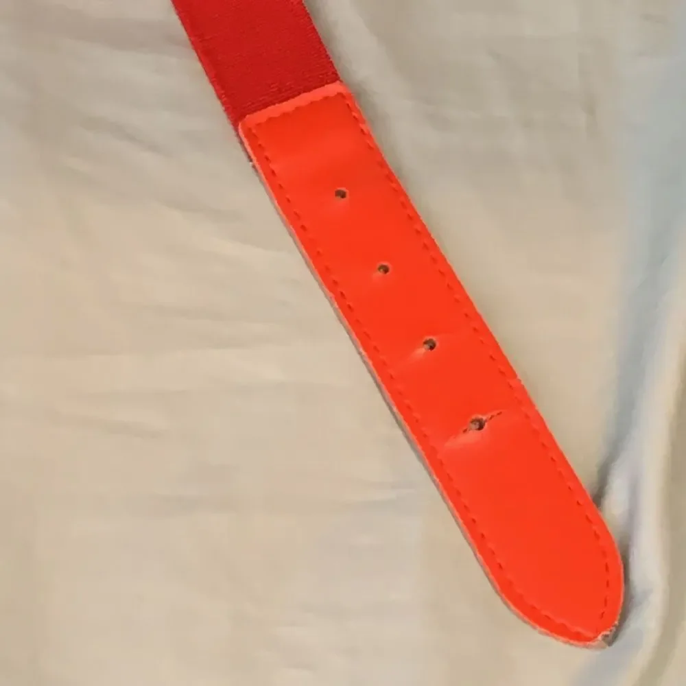 Baseball Softball Boys Girls Adjustable Elastic Athletic Belt Red Unisex OS